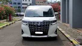 km26rb toyota alphard g atpm tss 2022 putih sunroof pilotseat pjk pnjg