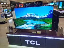 TCL QLED GOOGLE TV 55 INCH BUNGA 0% BEBAS 1-2 KALI CICILAN