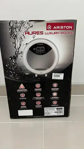 [BRAND NEW] Ariston Aures Luxury Round water heater white