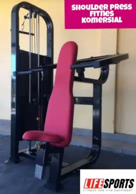 Alat fitness gym  Shoulders  press machine produk lokal