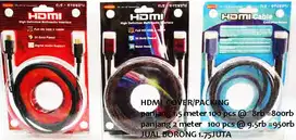 HDMI 1.5M -2M COVER/PACKING  JUAL BORONGAN