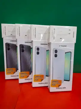 Samsung A06 4+4/128 Baru Garansi resmi