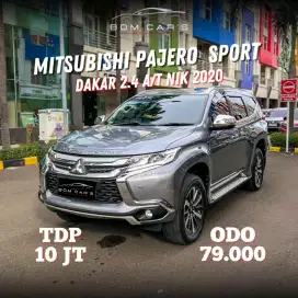 [ TDP 10 JT ] PAJERO SPORT 2.4 DAKAR A/T SOLAR NIK.2020