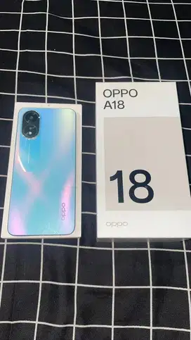 Handpone (HP) OPPO A18 BLUE 4 gb/ 128 gb