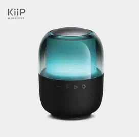 KIIP WIRELESS Y7 BLUETOOTH SPEAKER PORTABLE TWS RGB LED - HITAM