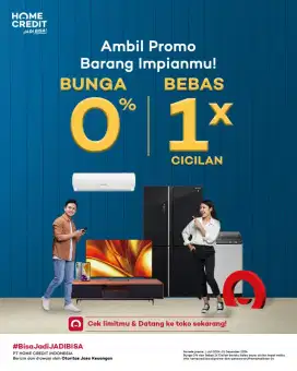 Kredit Homecredit Kulkas Panasonic 197L Bunga ringan