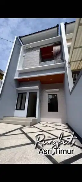 Dijual rumah baru, Sisa 1 unit Rungkut Asri Timur