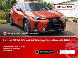 [KM ANTIK 10RB AN] Lexus UX200 F-Sport AT Blazing Carnelian 2020/2021