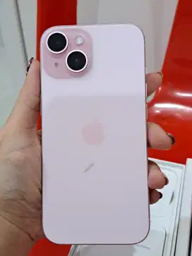 Iphone 15 Pink 128Gb (Garansi Ibox Agustus 2025)BH 100