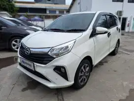 Pajak Panjang - Daihatsu Sigra 1.2 New R Deluxe -AT 2019 Putih (FFI)