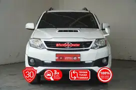 Toyota Fortuner VNT TRD Diesel solar matic AT 2013 putih DP minim