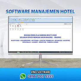 Software Hotel Lengkap Murah Versi Desktop