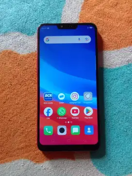 Oppo A3s 4g merahhitam