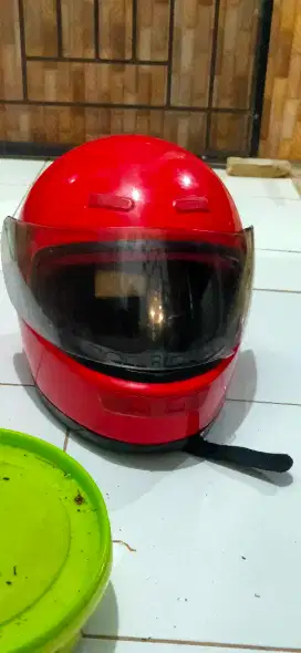 Helm merah FEX Japan