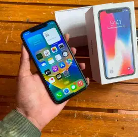 iPhone X 256GB Black Lengkap