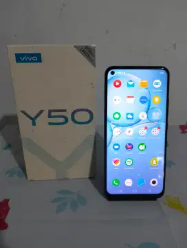 Vivo Y50 Ram 8/128 Fullset mulus