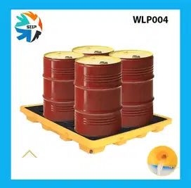 Spill containment pallet 4 drum 150 L