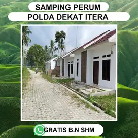 TANAH ITERA 350RIBU PER MTR DSAMPING PERUMAHAN POLDA DEKAT DUA JALUR