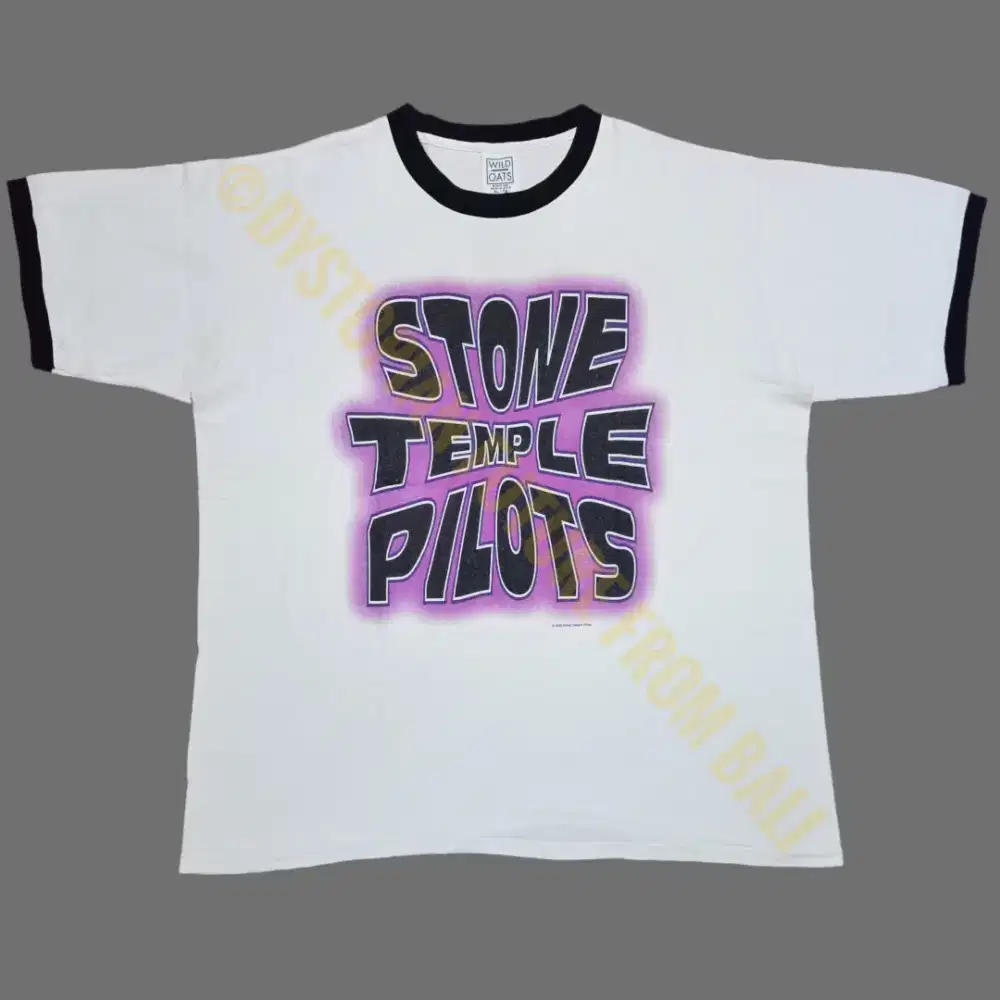 Vintage 1996 Tshirt Ringer Band Stone Temple Pilots North America Tour