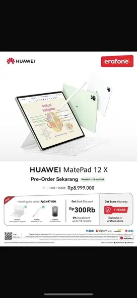 HUAWEI MATEPAD 12X Termuraaaah