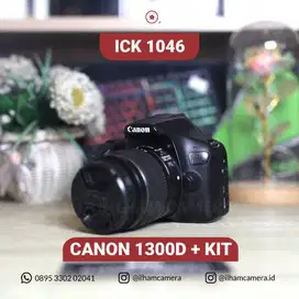 KAMERA CANON 1300D + KIT