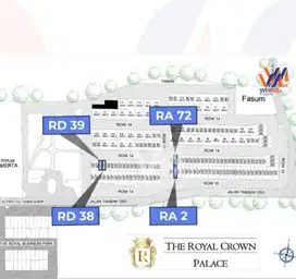 Dijual Ruko Komersial Ruko The Royal Crown Palace