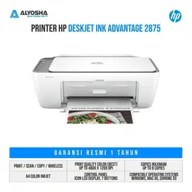 HP DeskJet Ink Advantage 2875 All-in-One Printer Wireless