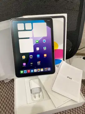 Ipad 10 64gb wifi resmi ibox PA/A Fulset ori garansi panjang no minus