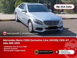 Mercedes Benz Mercy C 250 C250 Exclusive Line (W205) AT Abu 2015/2016