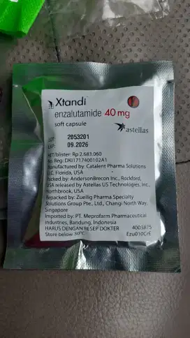 Xtandi enzalutamide 40 mg