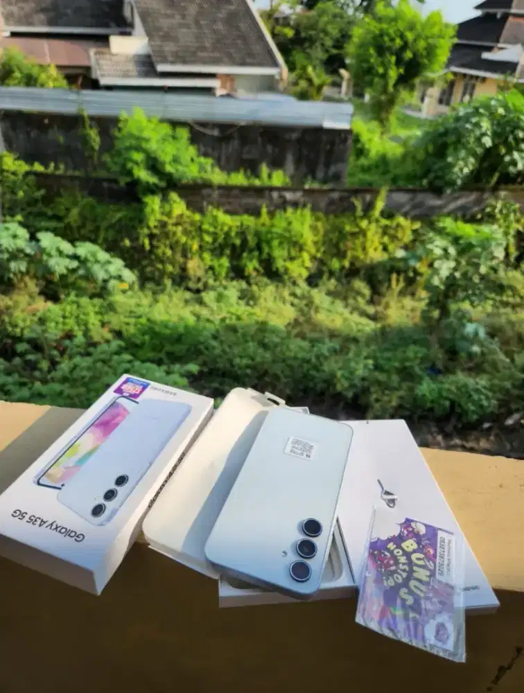 Samsung A35 8/256 GB 5G Kondisi Mulus Istimewa