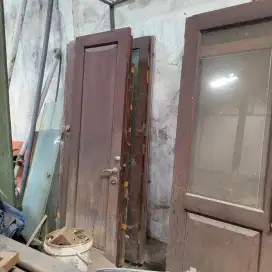Jati Super!! Pintu Dan Jendela Kaca jati super copotan sekitar 40pcs