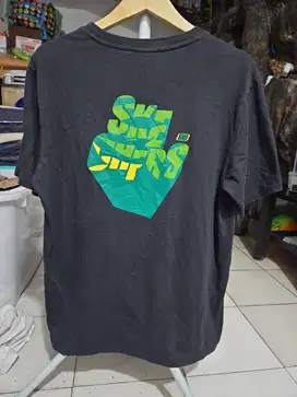 Skechers backprint kaos pocket kantong baju size L