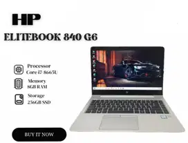 Jual HP Elitebook 840 G6 Core i7 Gen8 Ram 8Gb/256Gb Mulus R-SNT2