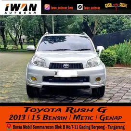 2013 Toyota Rush G 1.5 Manual