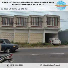 Ruko Murah Baru Strategis Tepi Jalan Utama Junrejo Kota Batu