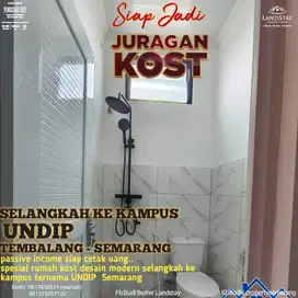 2LANTAI,10 KAMAR,KOST MODERN,SHM,FREE ALL BIAYA,SELANGKAH KAMPUS UNDIP