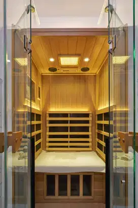 Wooden Sauna Clearlight Sanctuary 1 (Sauna Room Box)