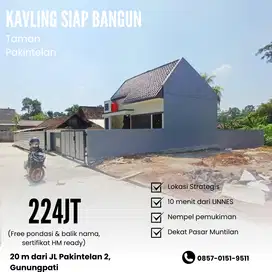 Kavling Siap Bangun Harga Murah Free Pondasi & Balik Nama di Semarang