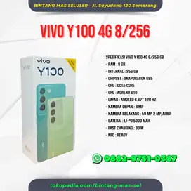 VIVO Y100 4G 8/256 GB - BARU - GARANSI RESMI VIVO