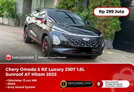 [KM 13RB] Chery Omoda 5 RZ Luxury 230T 1.5L Sunroof AT Hitam 2023