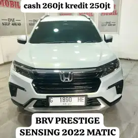 BRV PRESTIGE SENSING CVT 2022 NOPOL G FUL ORI SIAP PAKAI