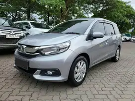 TERMURAH!! HONDA MOBILIO 1.5 E CVT MATIC 2017 SILVER KM 80RB