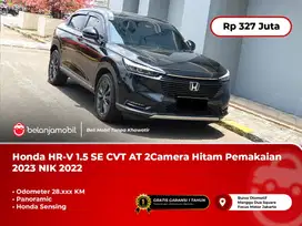 [LOW KM] Honda HRV HR-V HR V 1.5 SE CVT AT Sensing Hitam NIK 2022