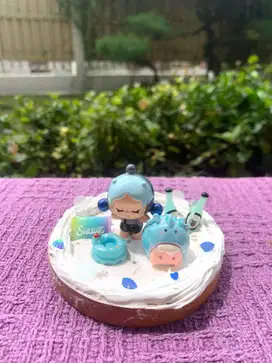 Dekorasi Rumah Pajangan Kucing Mobil Miniatur Lucky Cat Nailog Mini Fi