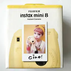 Fujifilm  Instax Mini 8 Instan Kamera - Yellow - kamera imut