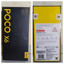 Poco x6 5g 12/256 resmi BNIB