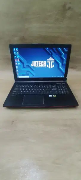 Laptop  Gaming MSI Core i7 Gen 6 Ram 16GB Dual VGA Siap pakai