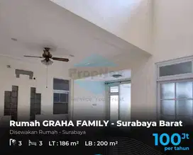 Disewakan Rumah di Surabaya Rumah GRAHA FAMILY - Surabaya Barat