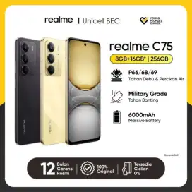 REALME C75 CICILAN ANGSURAN 0% CUMA SYARAT KTP AJA